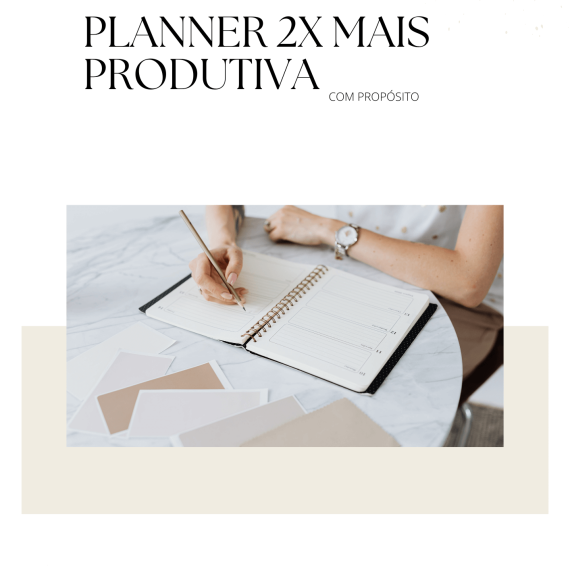 Planner 2x mais Produtiva