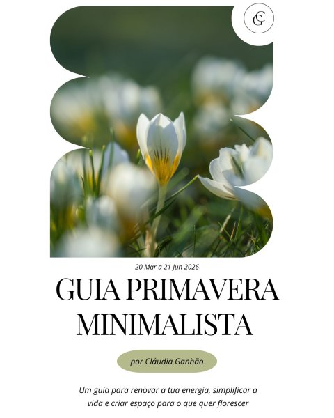 Guia Primavera Minimalista 2026